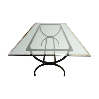 Table en verre