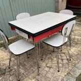 Formica table and chairs