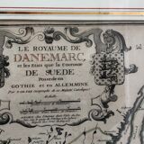 Ancient map endaded - Gothia and Germany -1713