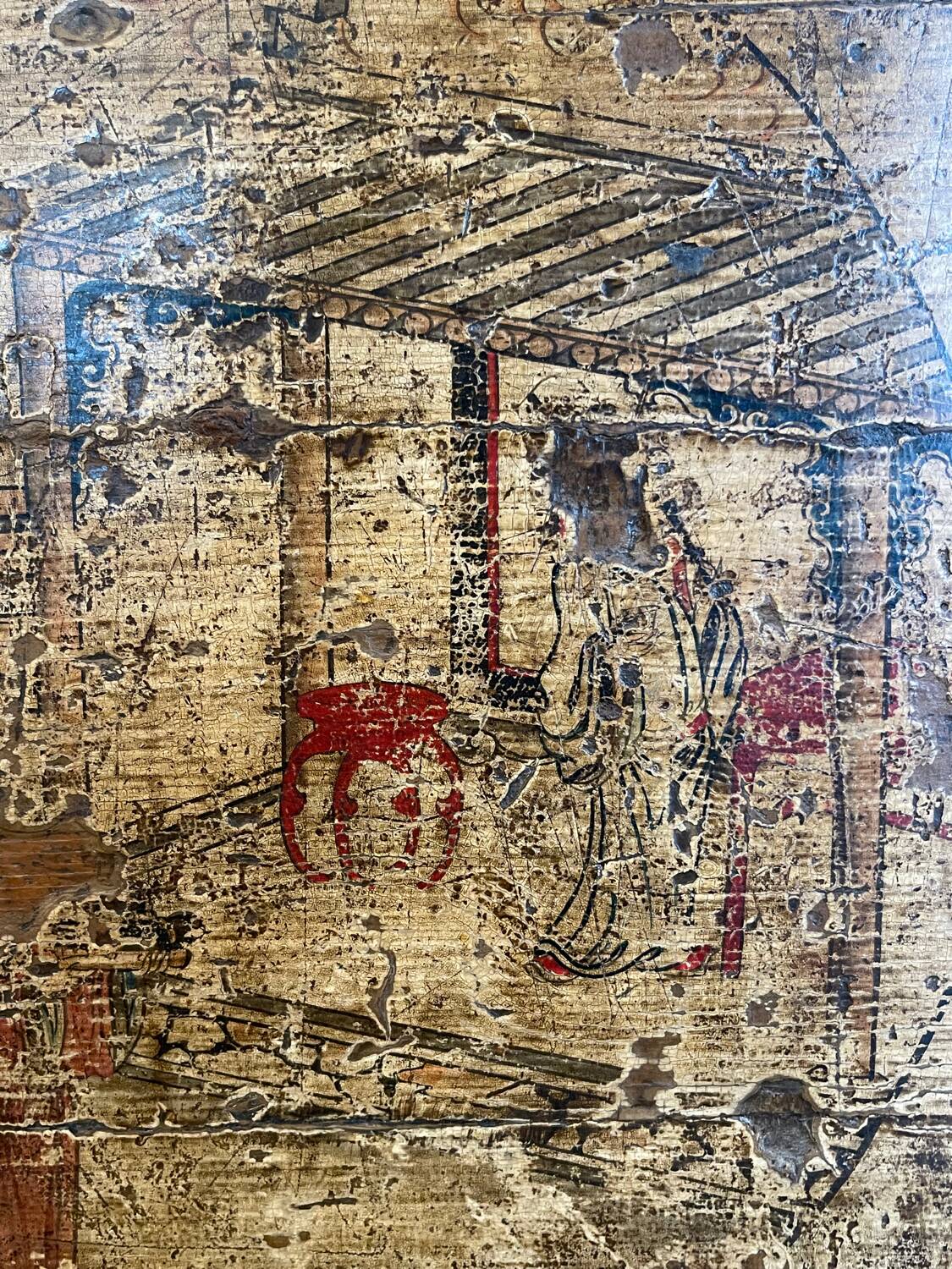 Old Chinese sideboard