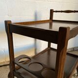 Servant rustic drawer with wheels 1980