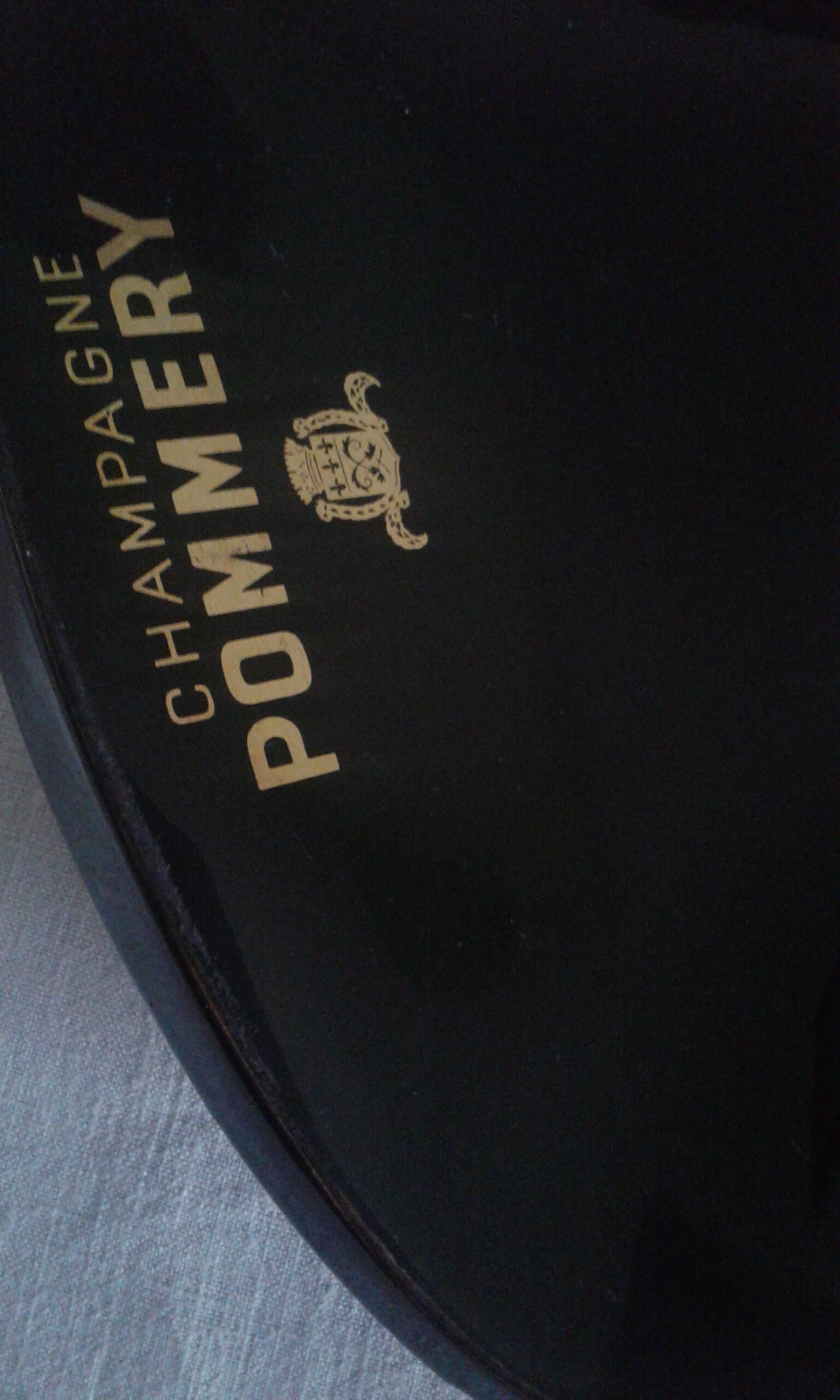 Pommery advertising ashtray