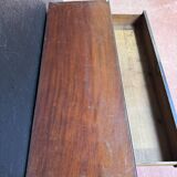 Commode large en acajou