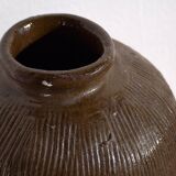 Ancien vase chinois en céramique émaillée (c.1900)