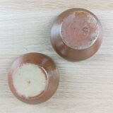 2 small stoneware bowls