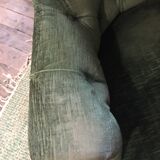 pair of large toad armchairs