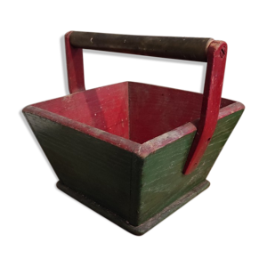 Panier en bois vintage