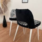 Duo of restored chairs