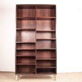 Large Danish high bookshelf in rosewood by Erik Brouer 1960.