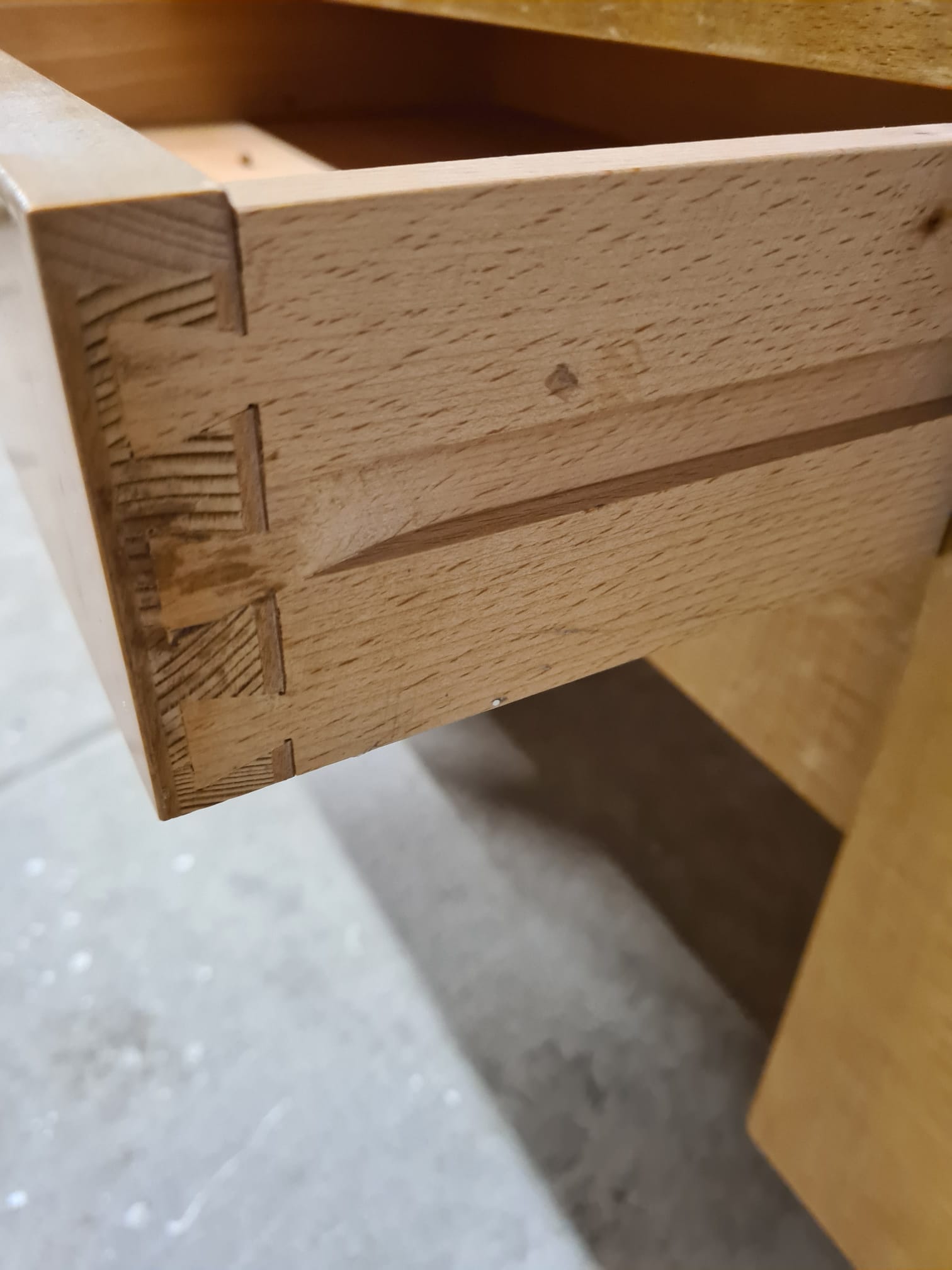 Lot 2 vintage bedside tables 1960s