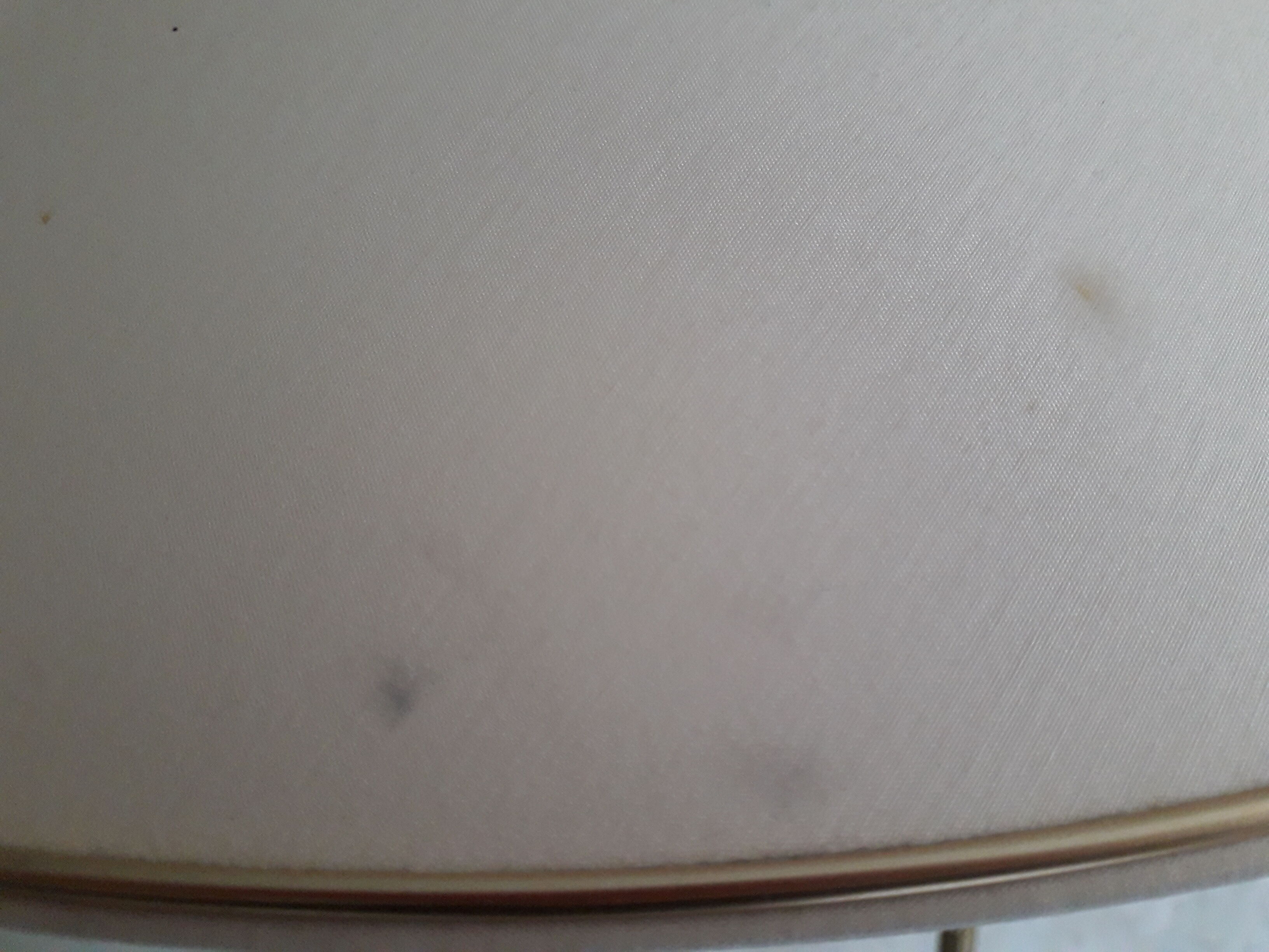 Double lighting brass floor lamp