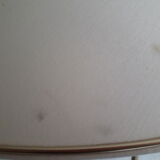 Double lighting brass floor lamp