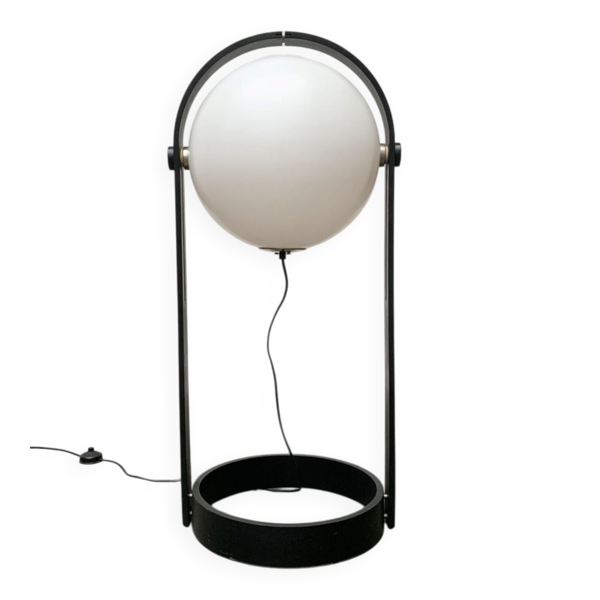 Lampadaire de style espace vintage en plastique et contreplaqué Type 128 de Temde, années 1960 — Beyit