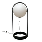 Lampadaire de style espace vintage en plastique et contreplaqué Type 128 de Temde, années 1960