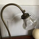 Brass desk lamp