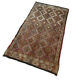 Vintage Turkish Kilim Rug , 90 x 50 cm