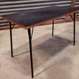 Black formica living room table 1970