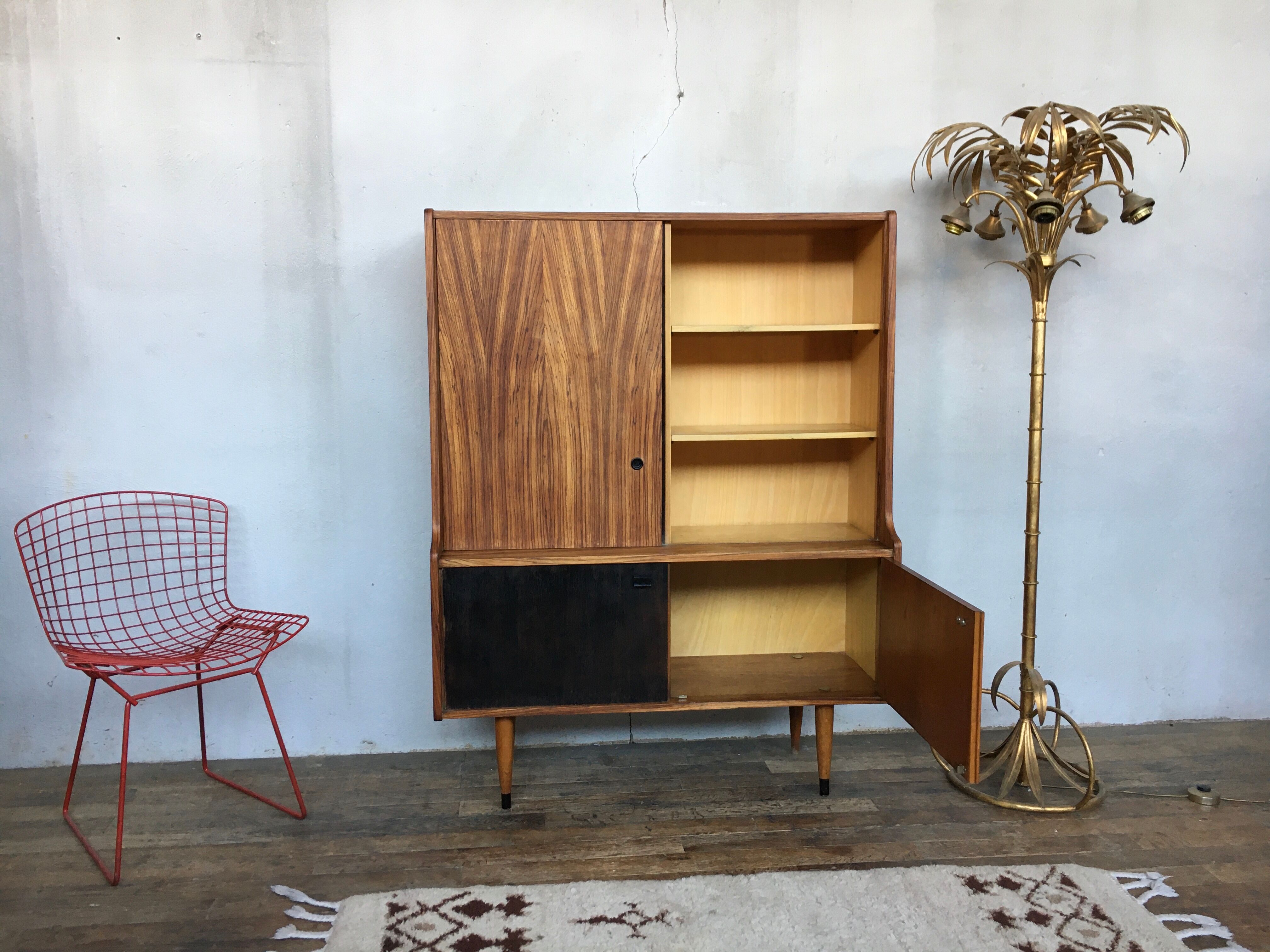 Enfilade haute en palissandre vintage 1960