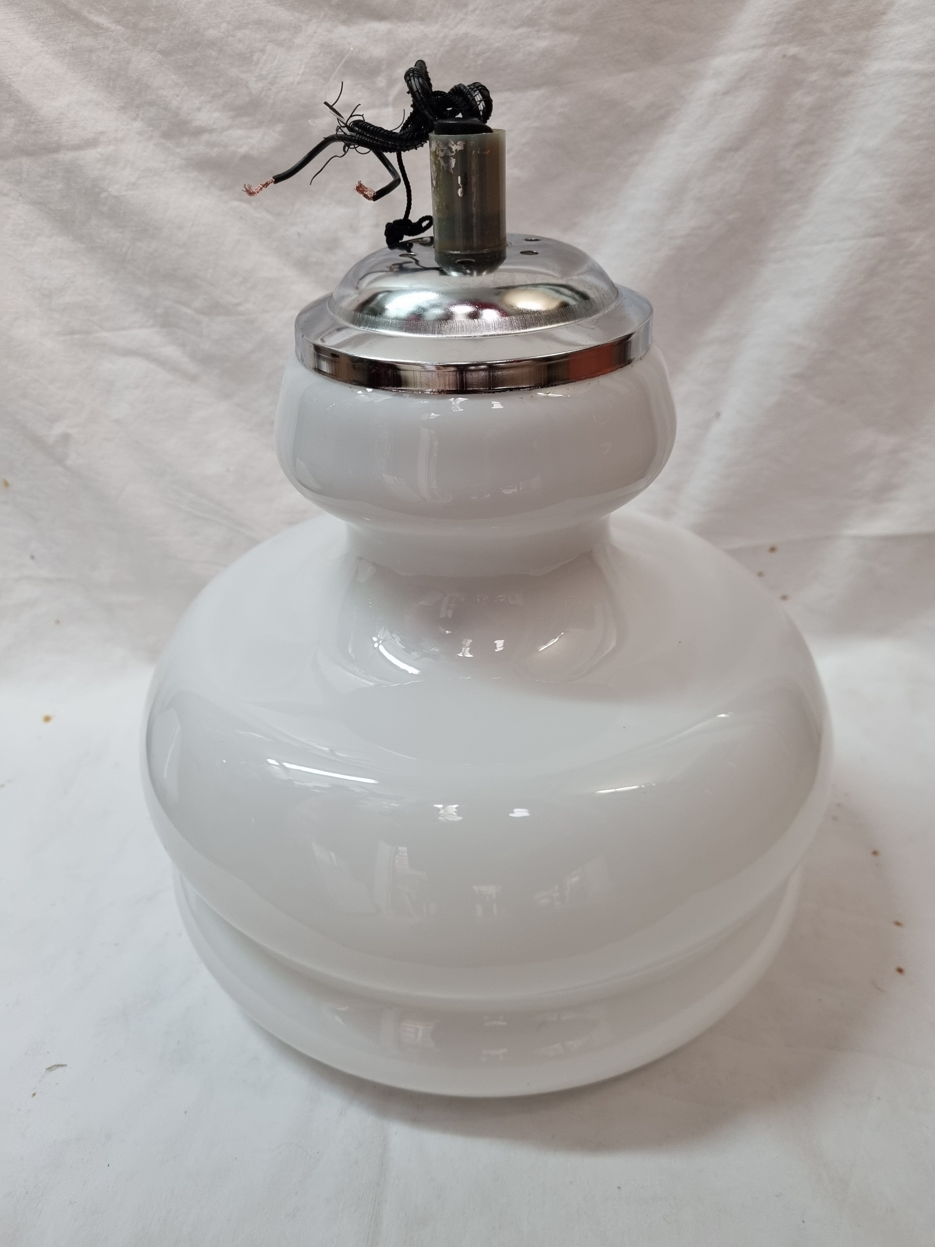 White opaline suspension from 1970