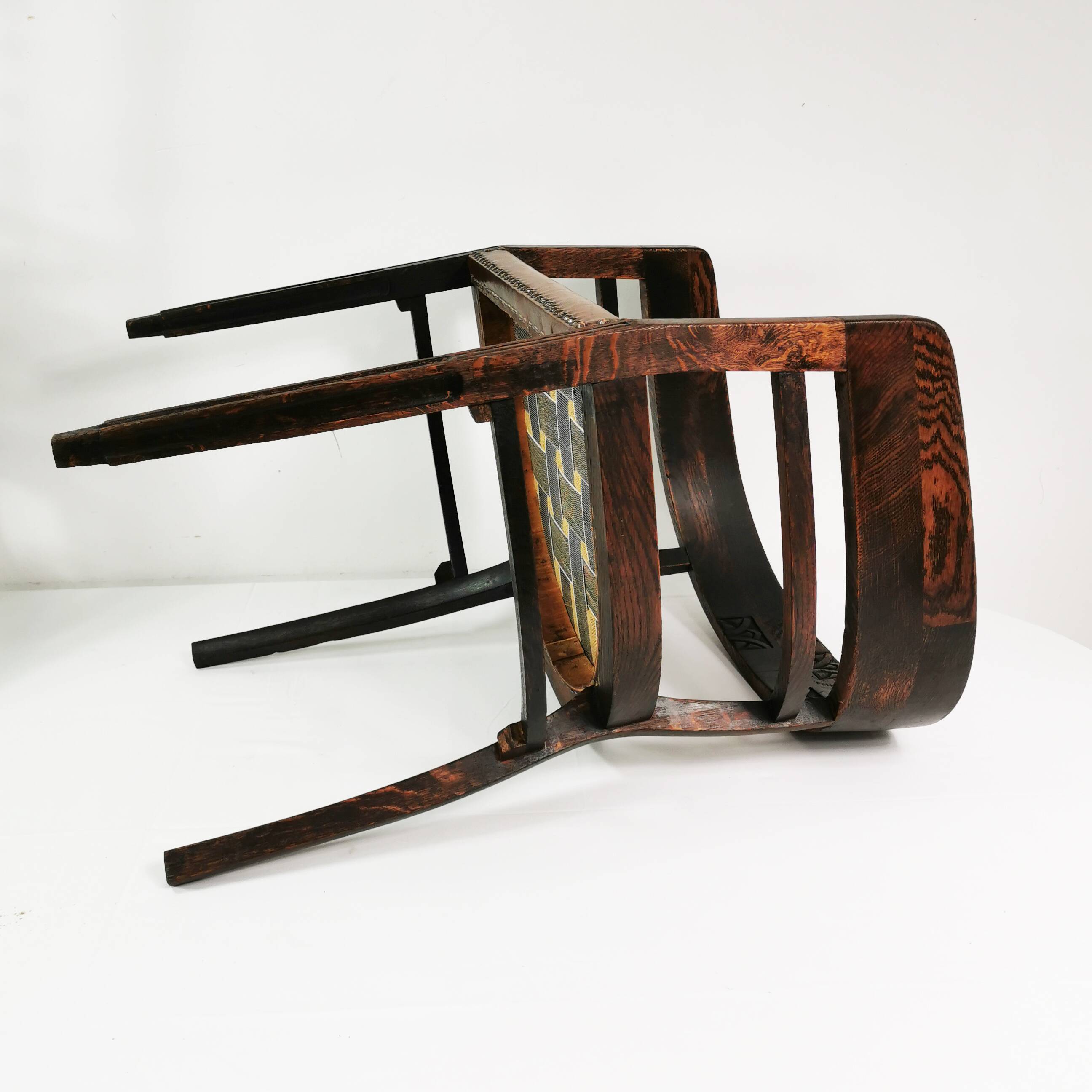 Art Nouveau office chair, Germany, 1920s.