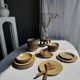 Set of 29 CNP village France D19 soup plates