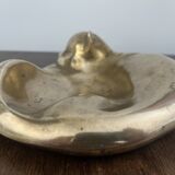 bronze cat emptier from the 1930s