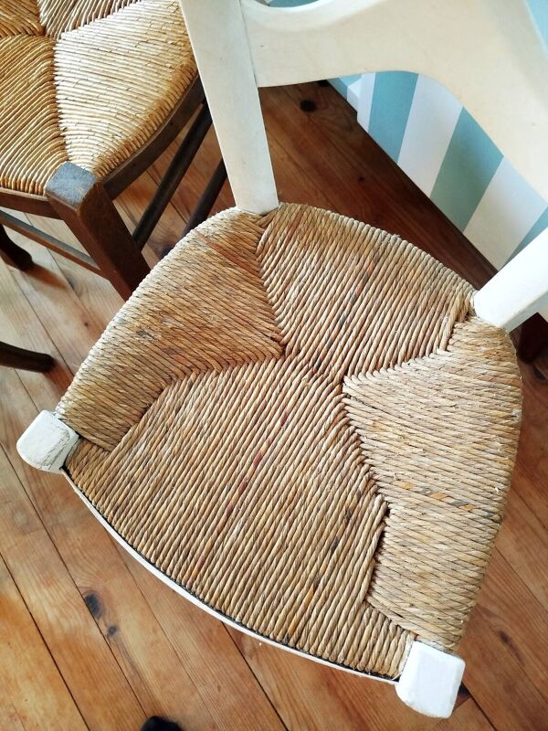 Lot de 6 chaises anciennes