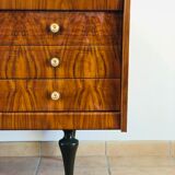 Walnut art deco sideboard