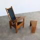 vintage armchair with side table | Wim Mulder | 1980s