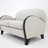 1940s Italian Newly Upholstered Two Seat Sofa