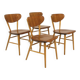 Set de 4 chaises scandinave en teck, Suède, 1960