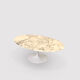Tulip oval arabescato marble coffee table by Eero Saarinen for Knoll International 1990s
