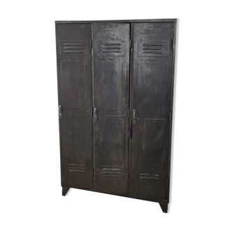 Industrial metal wardrobe