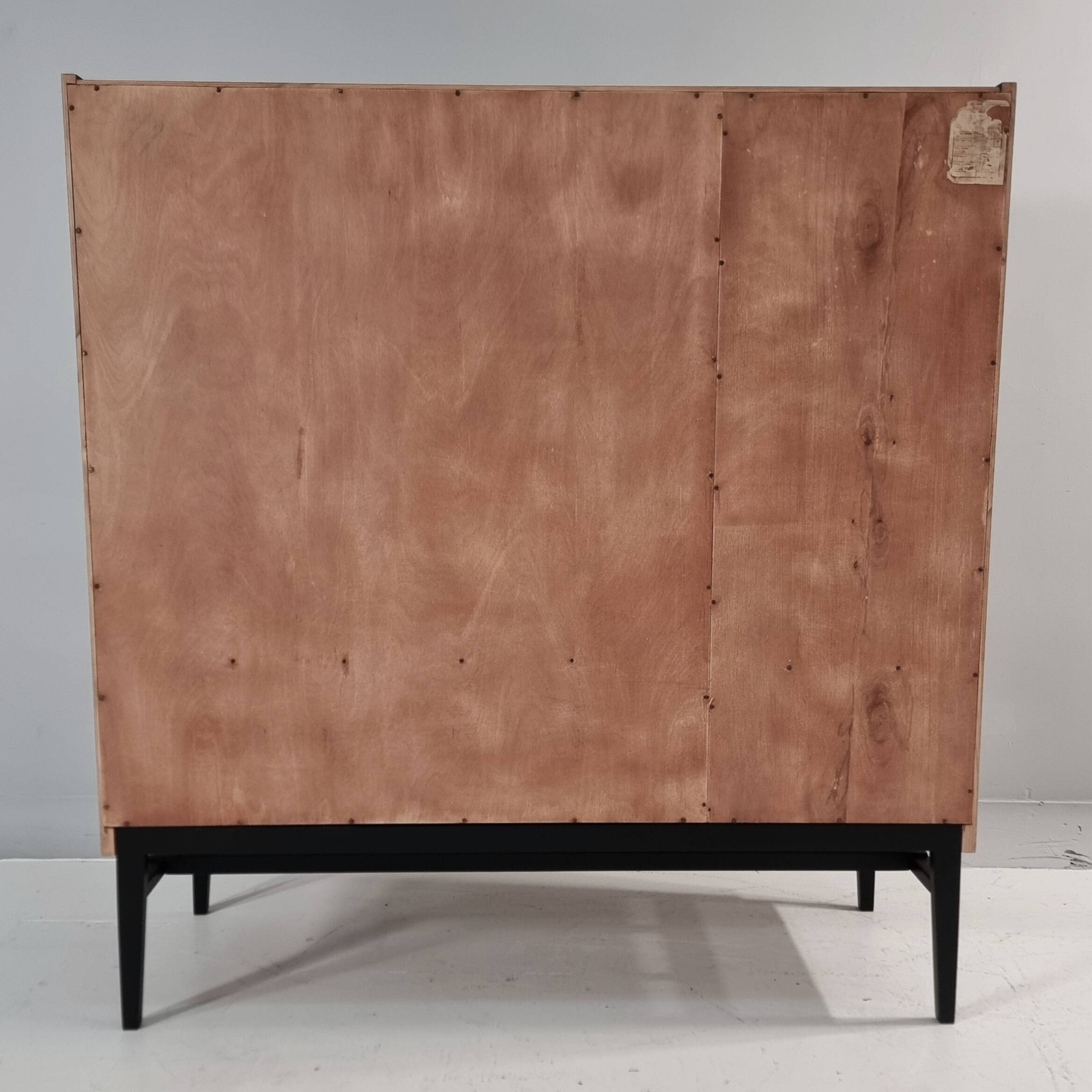 Vintage Brown Display Cabinet, 1970s