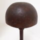 Wooden hat holder turned
