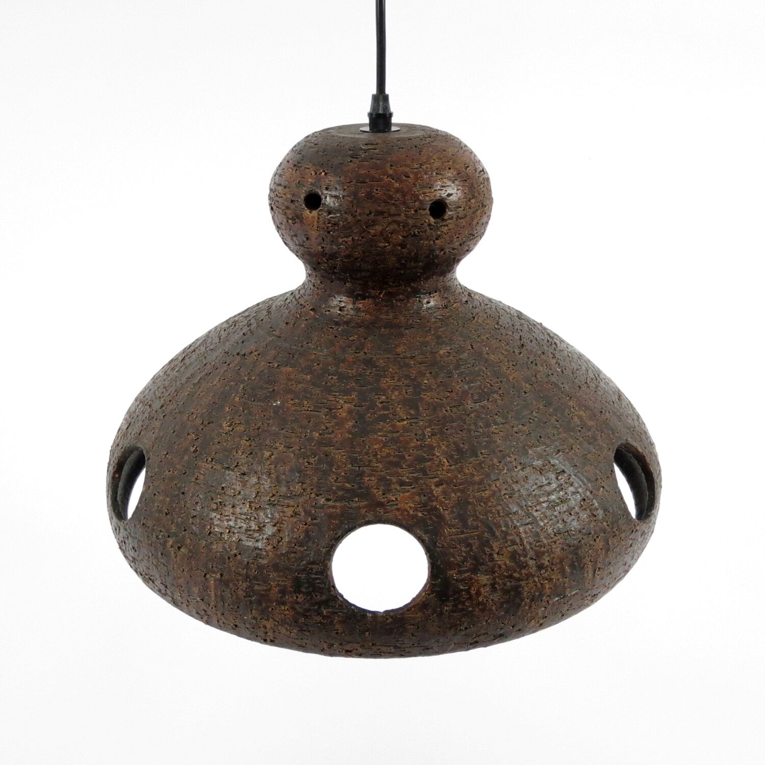 German vintage ceramic pendant lamp, 1960s
