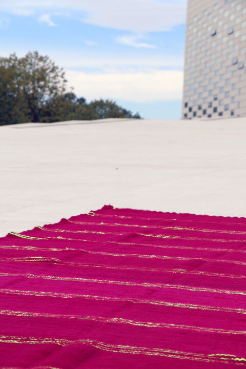 Rosa large carpet breathing cover 4 m / 2 m