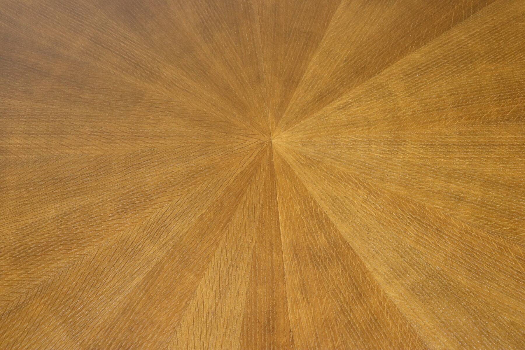 Dining table in mahogany, Neo-Classical style, Art Deco period, 1940.