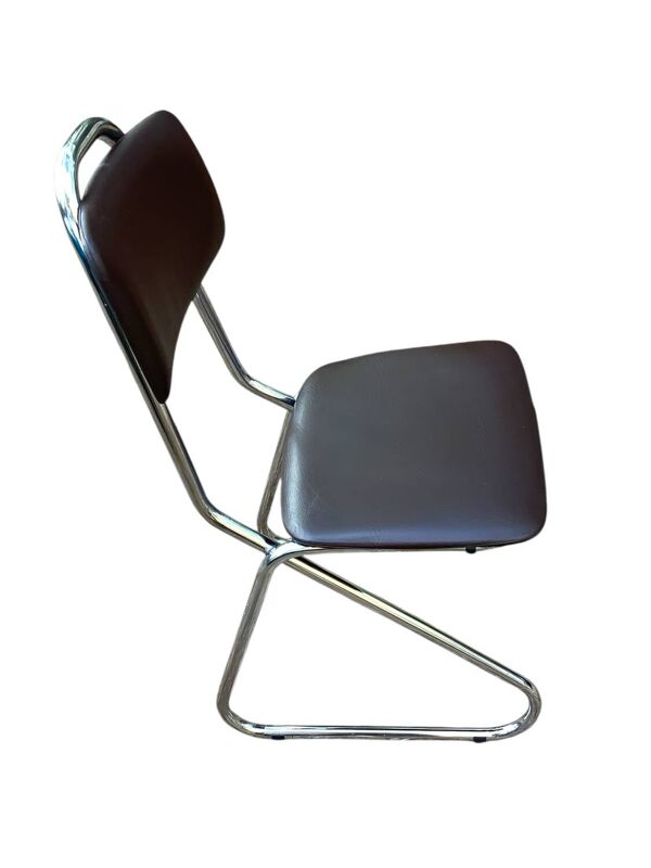 Lot de 4 chaises vintage Collomb Création – Soudexvinyl