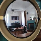 Vintage wall mirror 70s, 60 cm