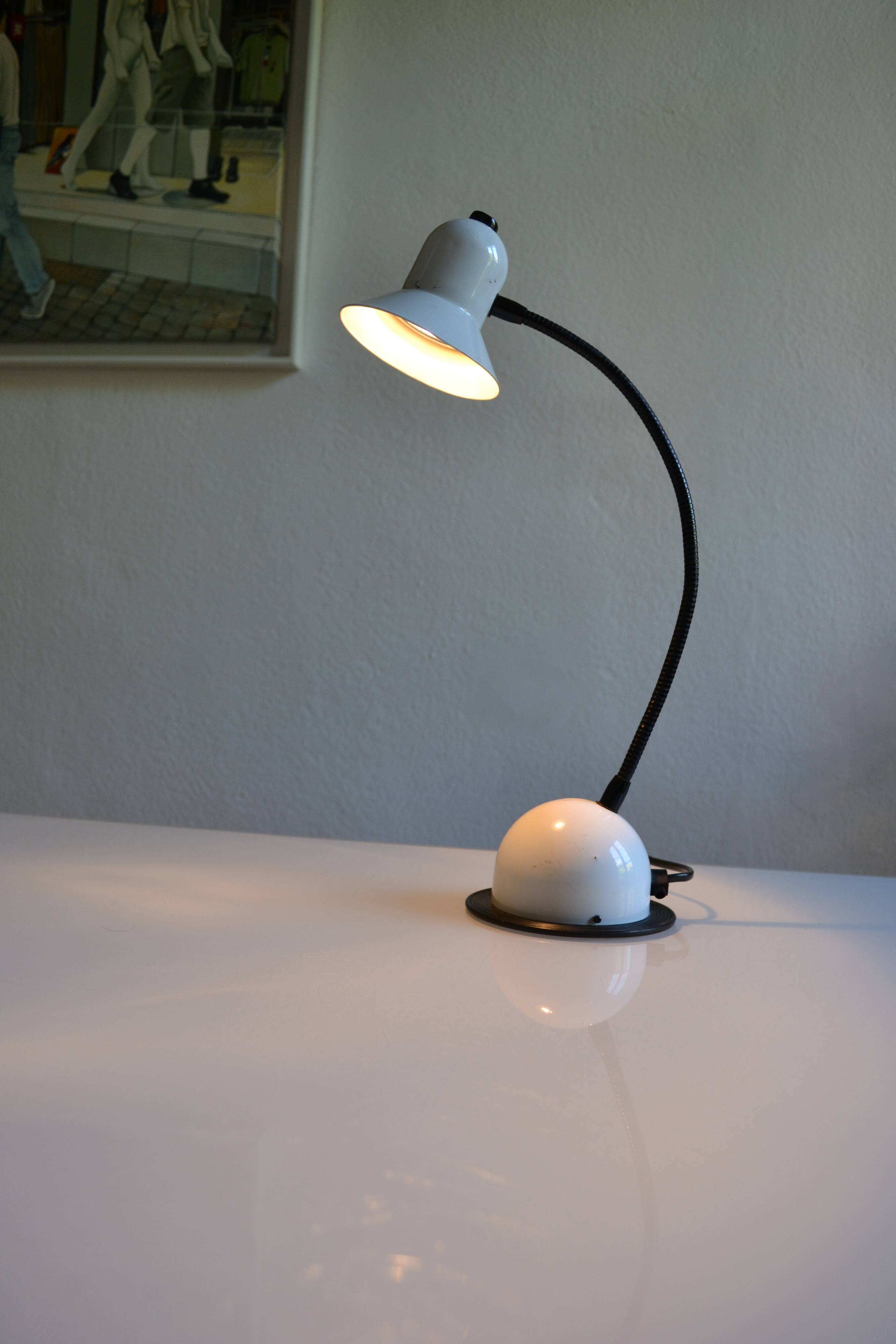postmodern articulated lamp Italy 1980s 1980