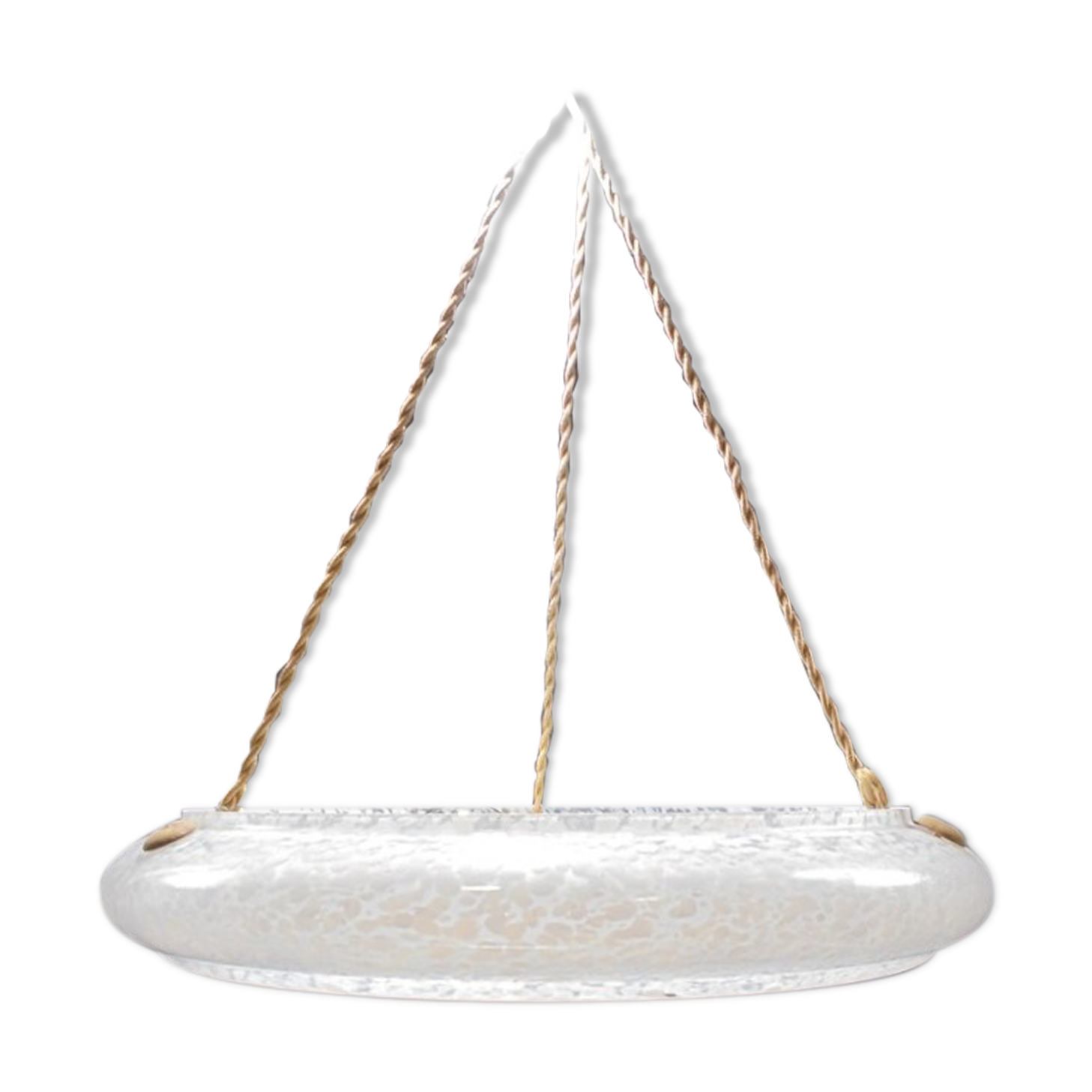 Suspension en verre moucheté