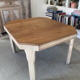 Refurbished extendable oak table
