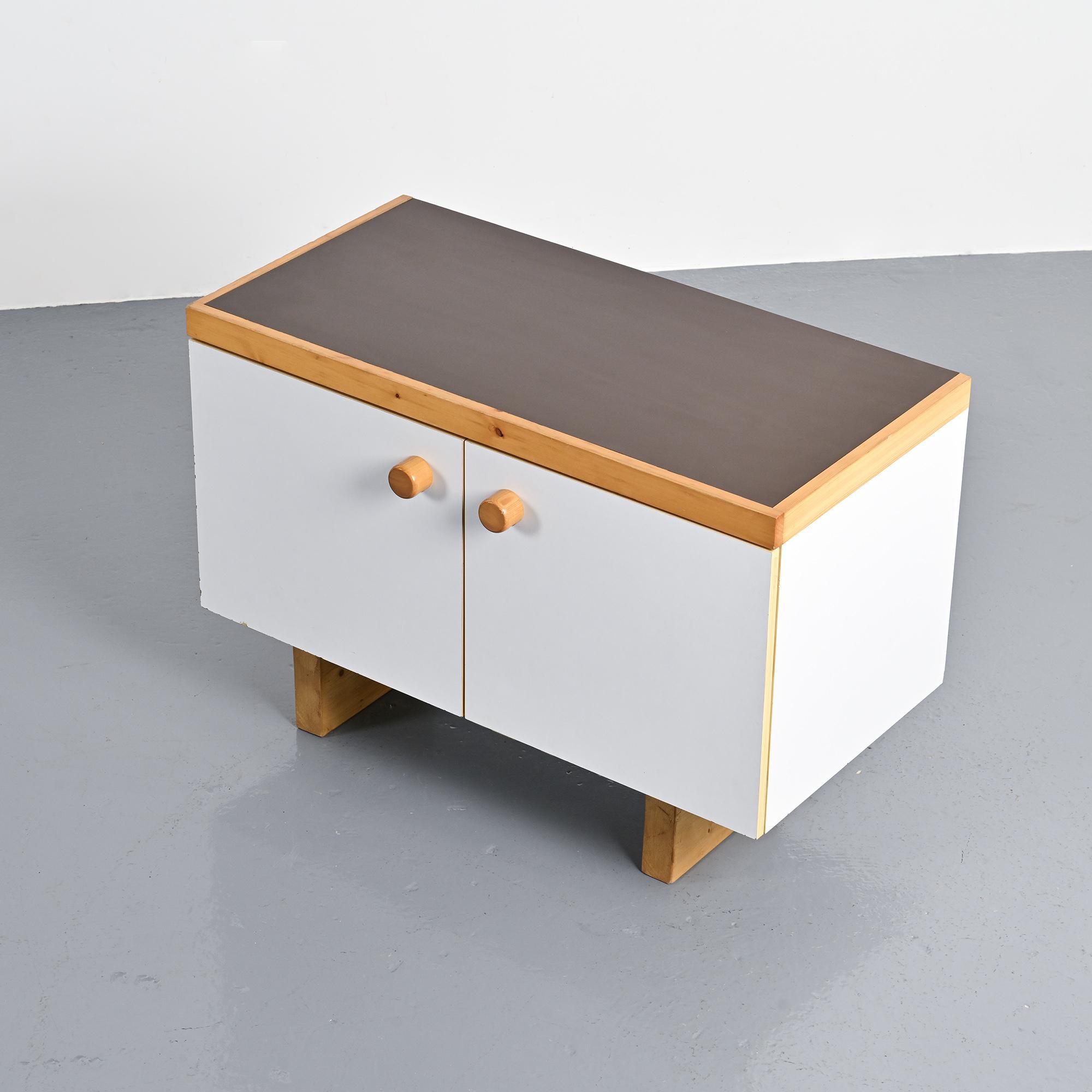 Very two doors Les Arcs by Charlotte Perriand, circa 1973