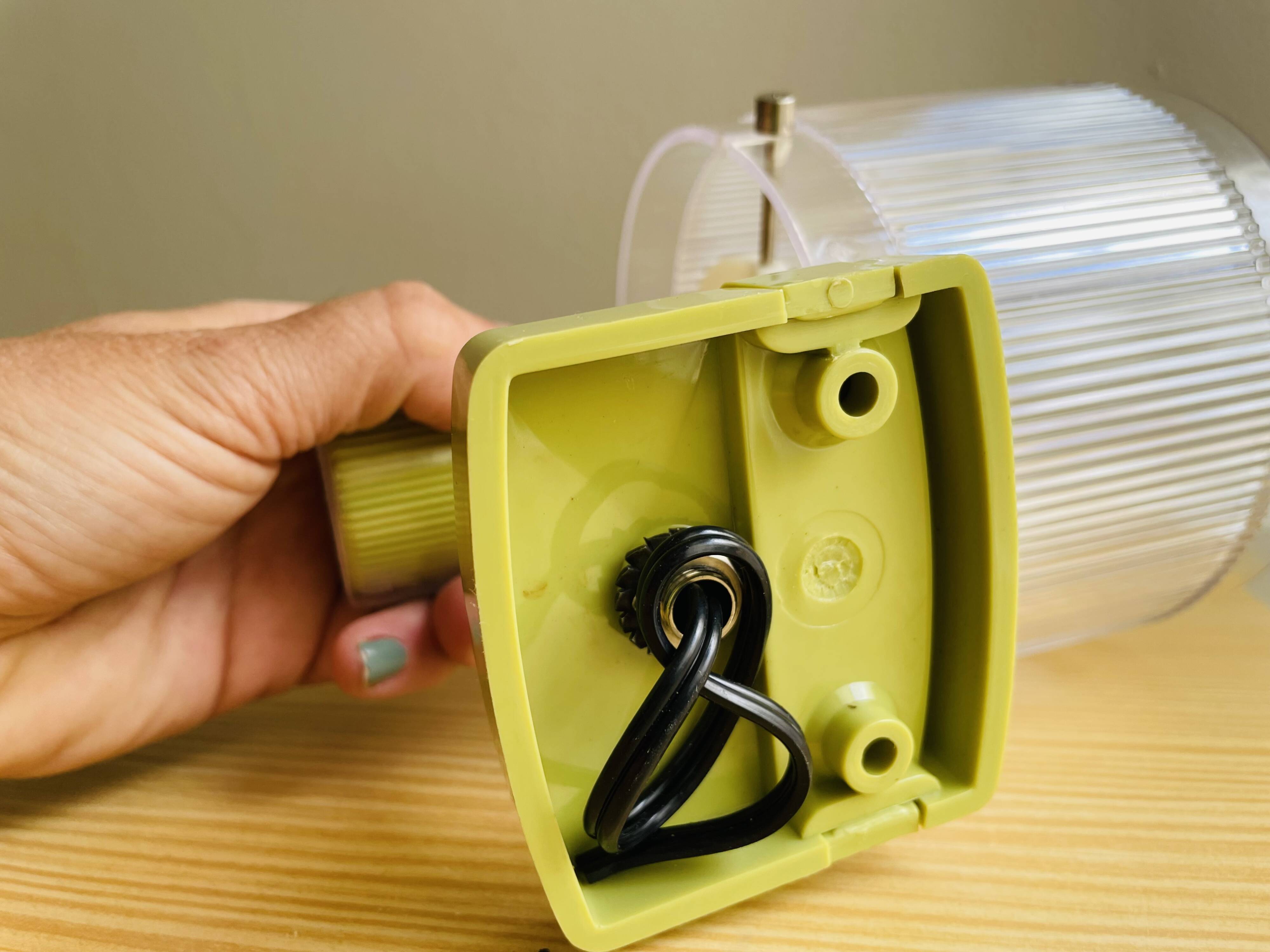 Portuguese mid century modern green  wall sconce light