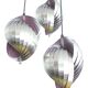 Vintage Space Age pendant light from Lyfa, 1970s