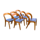 Chaises Baumann en skaï