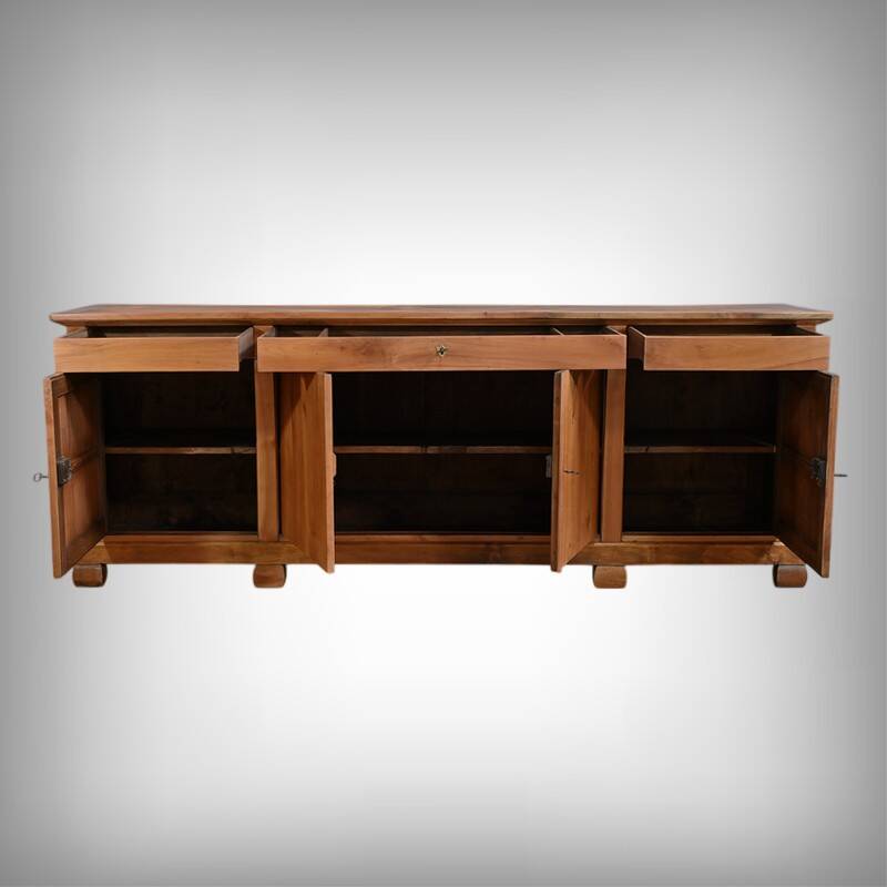 Large Cherrywood Sideboard, Restoration Style – Mid-19th Century