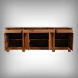 Large Cherrywood Sideboard, Restoration Style – Mid-19th Century