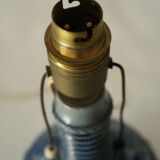 Lamp foot Sandstone blue Alsace/Germany XXth